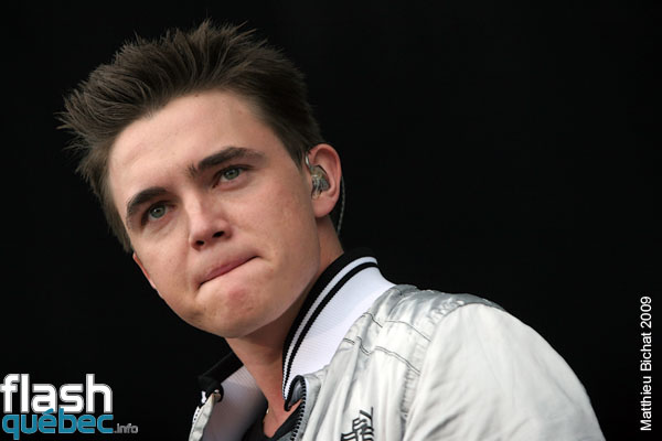 Spectacle de Jesse McCartney au Virgin Festival a Montreal, le 20 juin 2009. Utilisation quelle qu'elle soit strictement interdite sans l'accord de l'auteur matthieu@flashquebec.info.