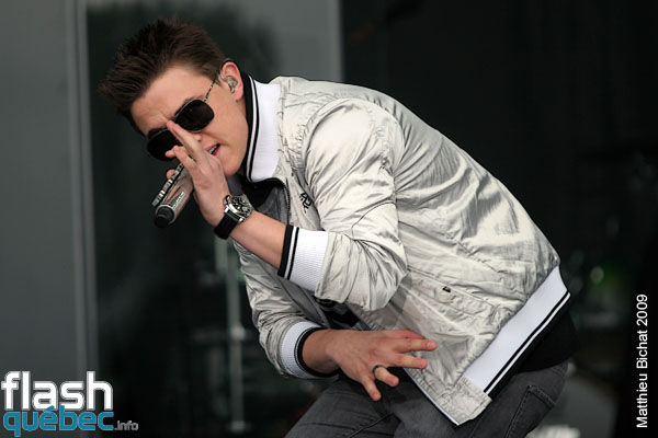 Spectacle de Jesse McCartney au Virgin Festival a Montreal, le 20 juin 2009. Utilisation quelle qu'elle soit strictement interdite sans l'accord de l'auteur matthieu@flashquebec.info.