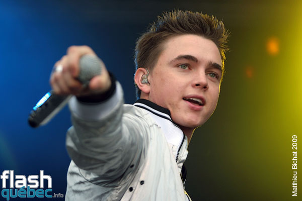 Spectacle de Jesse McCartney au Virgin Festival a Montreal, le 20 juin 2009. Utilisation quelle qu'elle soit strictement interdite sans l'accord de l'auteur matthieu@flashquebec.info.