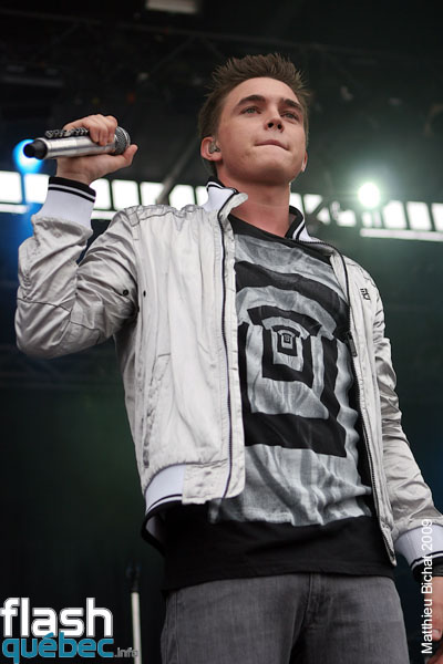 Spectacle de Jesse McCartney au Virgin Festival a Montreal, le 20 juin 2009. Utilisation quelle qu'elle soit strictement interdite sans l'accord de l'auteur matthieu@flashquebec.info.