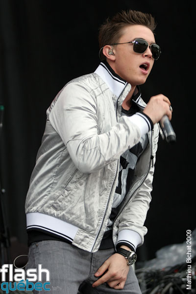 Spectacle de Jesse McCartney au Virgin Festival a Montreal, le 20 juin 2009. Utilisation quelle qu'elle soit strictement interdite sans l'accord de l'auteur matthieu@flashquebec.info.