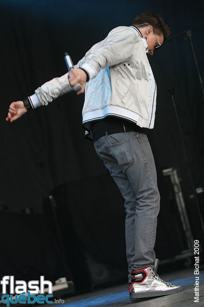 Spectacle de Jesse McCartney au Virgin Festival a Montreal, le 20 juin 2009. Utilisation quelle qu'elle soit strictement interdite sans l'accord de l'auteur matthieu@flashquebec.info.