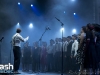 Spectacle de La Horde Vocale lors du Mondial Choral Loto-Quebec, au Centre de la Nature de Laval, le 24 juin 2009. Utilisation quelle qu\'elle soit strictement interdite sans l\'accord de l\'auteur.