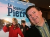 Remy Girard. Premiere du film -LE BONHEUR DE PIERRE- au Cinema Imperial de Montreal, le 23 fevrier 2009.