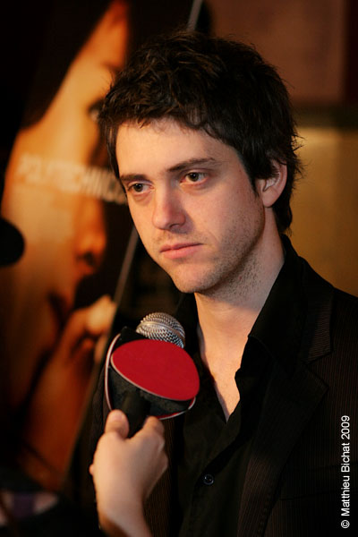 Maxim Gaudette. Premiere du film POLYTECHNIQUE au Cinema Imperial de Montreal, le 2 fevrier 2009.