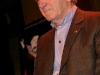 Conference de presse ayant eu lieu au Studio-Theatre de la Place-des-Arts de Montreal le 10 novembre 2008, avec Charles Aznavour annoncant la serie de spectacle qui sera presentee les 21, 22 et 23 avril 2009, a la salle Wilfrid-Pelletier de la PDA.