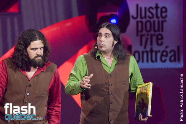 Les Denis Drolet - Gala Juste pour rire animÃ© par FranÃ§ois Morency - Festival juste pour Rire 2010 - ThÃ©atre St-Denis - 9 juillet 2010 - Utilisation quelle qu\'elle soit strictement interdite sans l\'accord Ã©crite de l\'auteur - patrick@flashquebec.info
