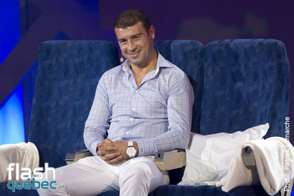 Lucian Bute - Gala Juste pour rire animÃ© par FranÃ§ois Morency - Festival juste pour Rire 2010 - ThÃ©atre St-Denis - 9 juillet 2010 - Utilisation quelle qu'elle soit strictement interdite sans l'accord Ã©crite de l'auteur - patrick@flashquebec.info