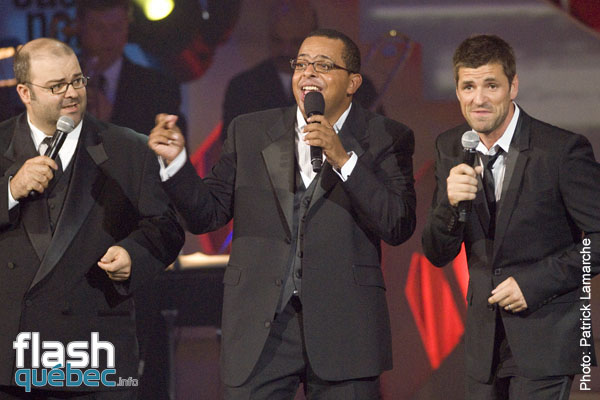 Laurent Paquin - Gregory Charles et Marc DuprÃ© - Gala de Gregory Charles dans le cadres du Festival Juste pour rire 2010 - aucune utilisation permise sans l'autorisation Ã©crite de l'auteur - patrick@flashquebec.info