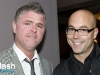 Dominic Paquet et Marc Boilard Ã  la premiÃ¨re montrÃ©alaise du spectacle de Patrick Groulx - Job - Humoriste - au ThÃ©atre St-Denis - Aucune utilisation permise sans autorisation Ã©crite de l\'auteur - patrick@flashquebec.info