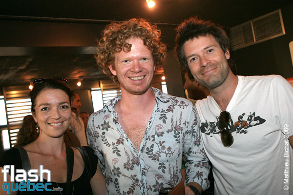 Mes Aieux. Lancement de l'Album -Un toi dans ma tete- de Luc De Larochelliere, a l'Espace Dell'Arte de Montreal, le 26 aout 2009. Utilisation quelle qu'elle soit strictement interdite sans l'accord de l'auteur matthieu@flashquebec.info.