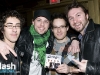 Hugo Ouimet, Tommy Gagnon, StevO Rock, Vincent Dagenais du groupe Delta 20 au lancement de l'album Karma de Sens - 9 mars - National - aucune utilisation permise sans autorisation Ã©crite de l'auteur - patrick@flashquebec.info