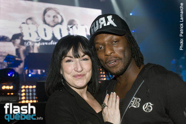 Marie Carmen et Gardy Fury au lancement de Rock le QuÃ©bec de Boom Desjardins au Metropolis de MontrÃ©al le 7 octobre 2009. - Aucune utilisation permise sans autorisation Ã©crite de l\'auteur - patrick@flashquebec.info.