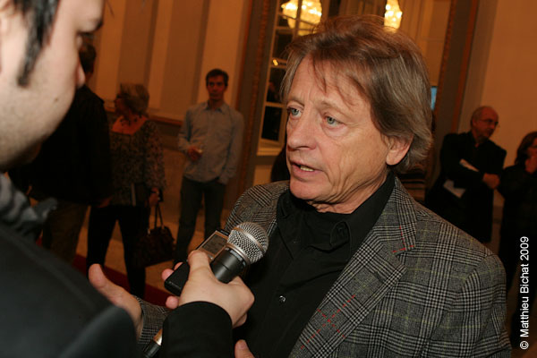 Georges-Hebert Germain (auteur de la Biographie). Lancement du livre Biographique de Georges-Hebert Germain sur Rene Angelil, a la salle Versailles de l Hotel Windsor de Montreal, le 2 mars 2009.