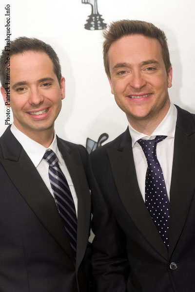 JosÃ© Tessier et Mario Gaudet - Gagnants des tophÃ©es Artis 2009 -  Monument-National Ã  MontrÃ©al - AnimÃ© par les Grandes Gueules - Aucune utilisation permise sans autorisation Ã©crite de l auteur (patrick@flashquebec.info)