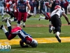 Marque finale: Alouettes 32 - Stampeders 11 - lundi 12 octobre 2009 - stade Percival-Molson.