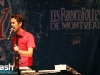 Spectacle et lancement du premier album des Handclaps, aux 21eme Francofolies de Montreal. Utilisation quelle qu'elle soit strictement interdite sans l'accord de l'auteur matthieu@flashquebec.info.
