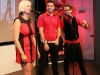 Spectacle et lancement du premier album des Handclaps, aux 21eme Francofolies de Montreal. Utilisation quelle qu'elle soit strictement interdite sans l'accord de l'auteur matthieu@flashquebec.info.