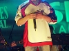 Spectacle de Loco Locass lors du Rap Party des Francos, le 9 aout 2009, pour la cloture des 21emes Francofolies de Montreal. Utilisation quelle qu'elle soit strictement interdite sans l'accord de l'auteur matthieu@flashquebec.info.