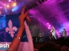 Spectacle de Loco Locass lors du Rap Party des Francos, le 9 aout 2009, pour la cloture des 21emes Francofolies de Montreal. Utilisation quelle qu'elle soit strictement interdite sans l'accord de l'auteur matthieu@flashquebec.info.