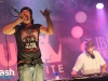 Spectacle de Seba et Poirier au Rap Party des Francos, le 9 aout 2009, lors de la cloture des 21emes Francofolies de Montreal. Utilisation quelle qu'elle soit strictement interdite sans l'accord de l'auteur matthieu@flashquebec.info.