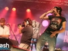 Spectacle de Seba et Poirier au Rap Party des Francos, le 9 aout 2009, lors de la cloture des 21emes Francofolies de Montreal. Utilisation quelle qu'elle soit strictement interdite sans l'accord de l'auteur matthieu@flashquebec.info.