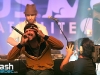 Spectacle de Seba et Poirier au Rap Party des Francos, le 9 aout 2009, lors de la cloture des 21emes Francofolies de Montreal. Utilisation quelle qu'elle soit strictement interdite sans l'accord de l'auteur matthieu@flashquebec.info.