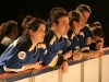Jolene Morin, Rene Rousseau, Isabelle Brouillette, JF Aube, Salome Corbo. Match regulier 2 de la saison 2009 de la LNI, opposant l equipe des Blancs a l equipe des Bleus, au Medley de Montreal, le 16 fevrier 2009.